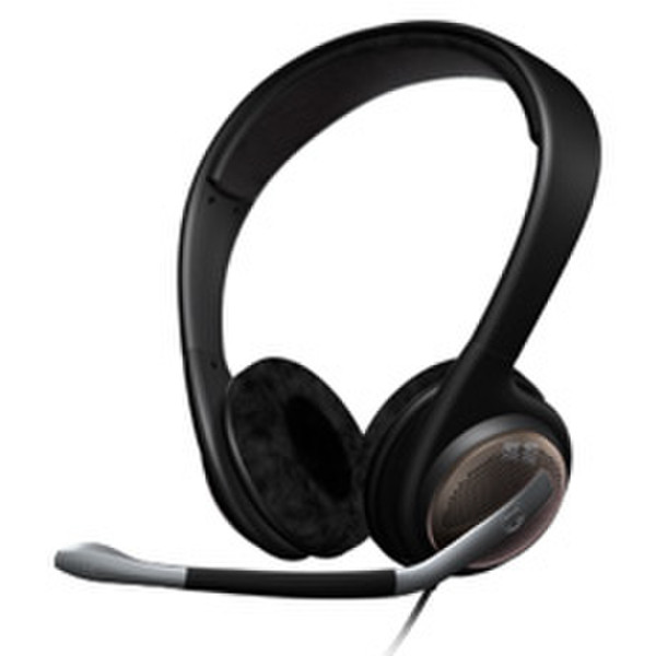 Sennheiser PC-166 Binaural Verkabelt Schwarz Mobiles Headset