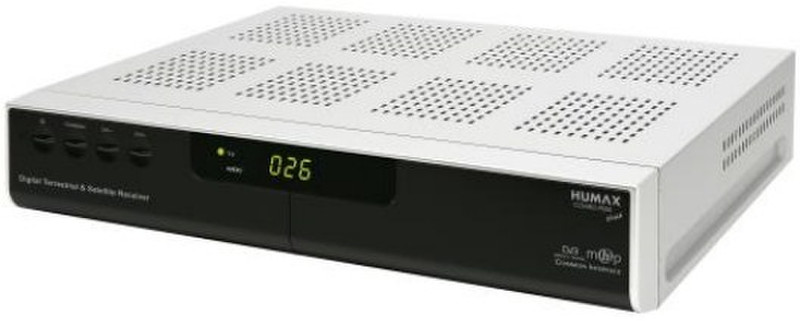Humax Combo-9000 Terrestrisch Schwarz, Weiß TV Set-Top-Box