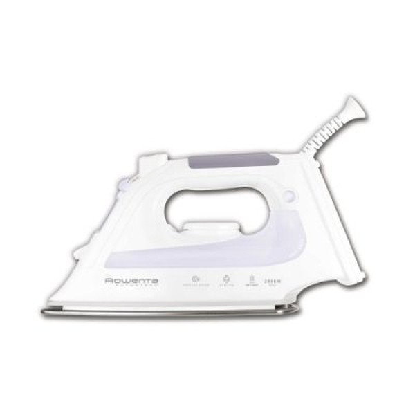 Rowenta DZ1400 Steam iron Stainless Steel soleplate White iron