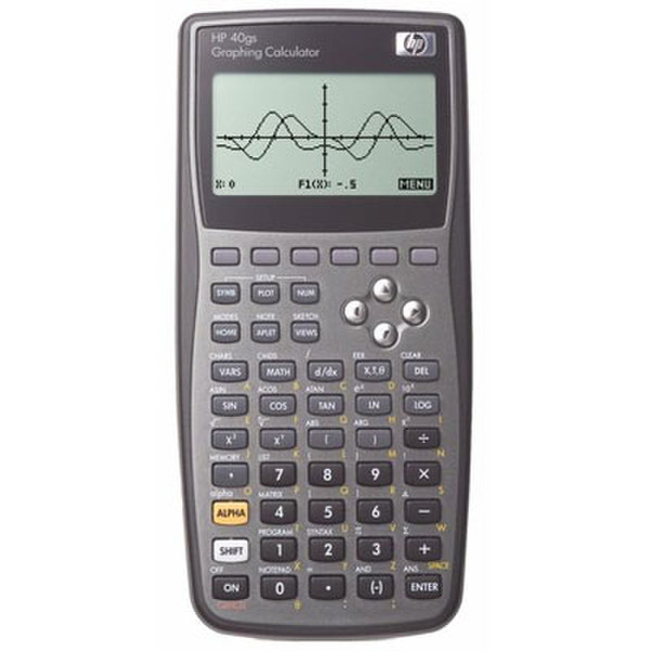 HP 40gs Pocket Scientific calculator Grey,Silver
