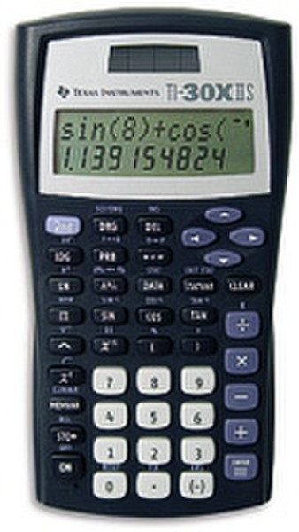Texas Instruments TI-30X II Tasche Wissenschaftlicher Taschenrechner Schwarz