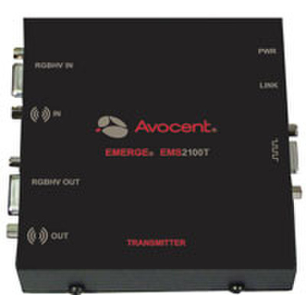 Vertiv EMS2100T AV transmitter Black