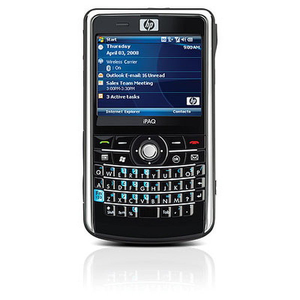 HP iPAQ FB167AA#AR9 2.65Zoll 320 x 240Pixel 153g Schwarz Handheld Mobile Computer