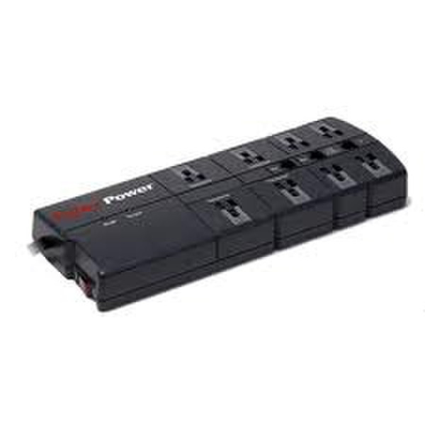 CyberPower 850 8AC outlet(s) 120V 1.82m Black surge protector