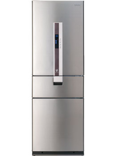 Sharp SJ-MB300SST freestanding 295L Stainless steel fridge-freezer