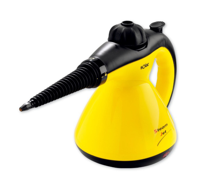 Solac H011B2 Portable steam cleaner 0.35л 1200Вт Черный, Желтый пароочиститель