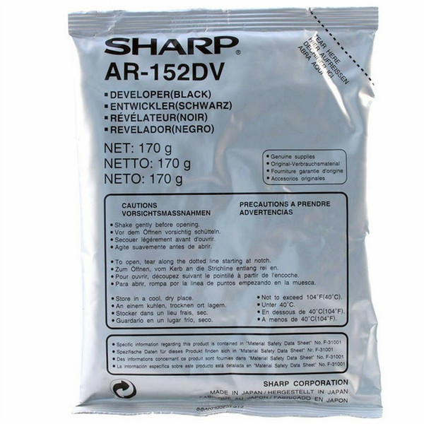 Sharp AR-152DV 25000pages developer unit