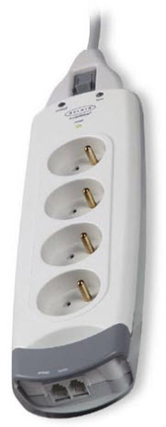 Belkin F9H410fr2M 4AC outlet(s) 2m White surge protector