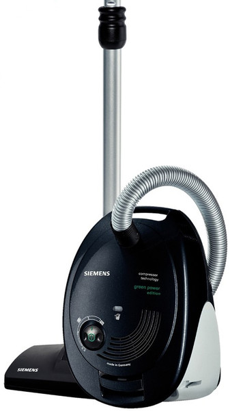 Siemens VS06GP1266 Zylinder-Vakuum 4l 1200W Schwarz, Silber