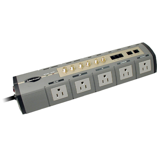 CyberPower 1010HT 10AC outlet(s) 120V 2.13m Silver surge protector