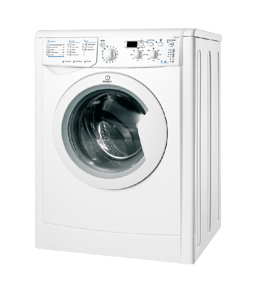 Indesit IWD 7108 B freestanding Front-load 7kg 100RPM A+ White washing machine