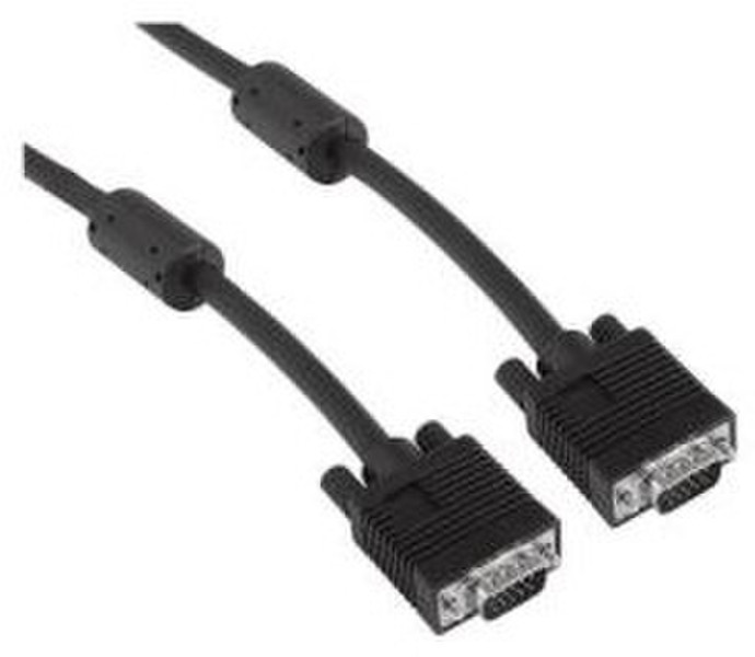 Nilox VGA-FILT-1.5-B 1.5м VGA (D-Sub) VGA (D-Sub) Черный VGA кабель