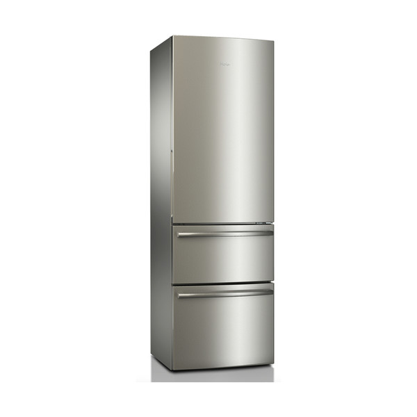 Haier AFL631CS freestanding 308L A+ Silver fridge-freezer