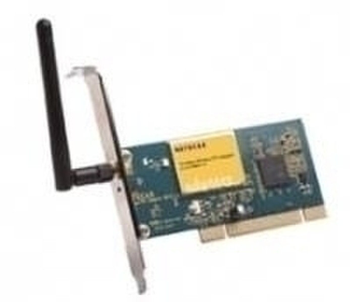 Netgear NIC ENet 54Mbit Wless PCI Card 54Mbit/s networking card