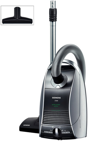 Siemens VSZ6GP1266 Cylinder vacuum 5L 1200W Black vacuum