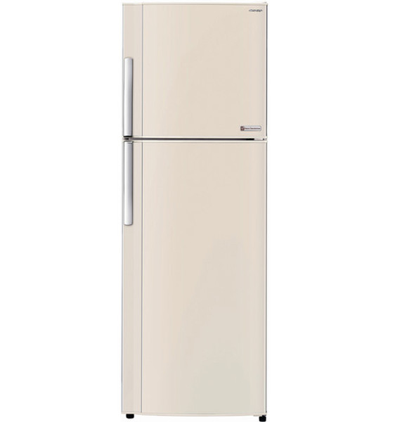 Sharp SJ-420SBE freestanding 312L Beige fridge-freezer