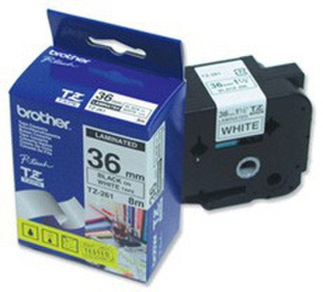 Brother TZ FX261 TZ label-making tape