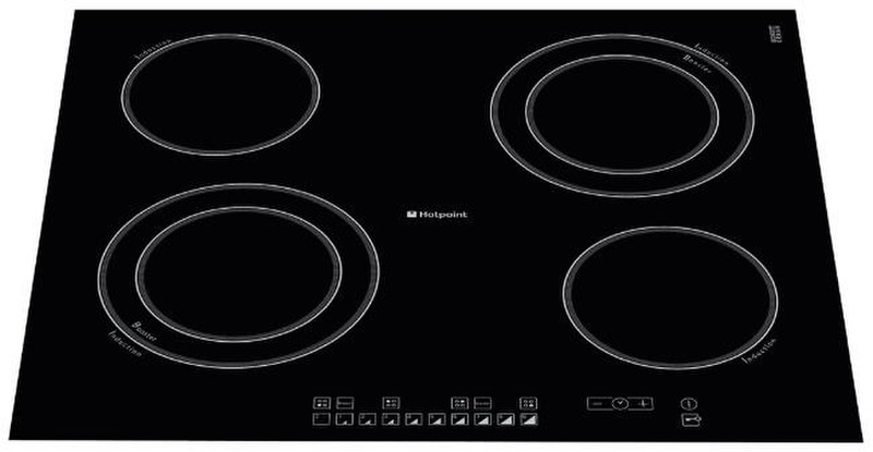 Hotpoint CIO 642 DD B Встроенный Induction hob Черный