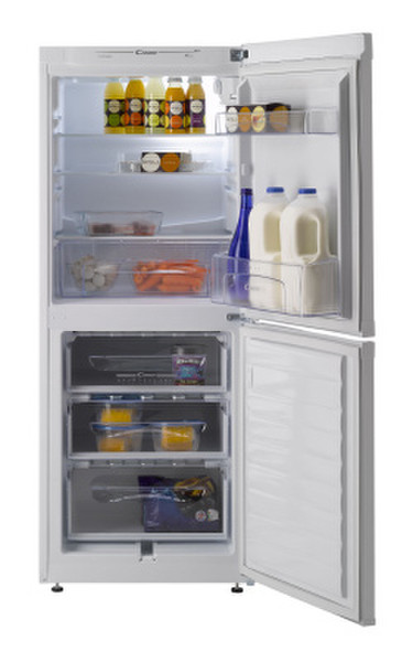 Candy CCS5136W freestanding 196L White fridge-freezer