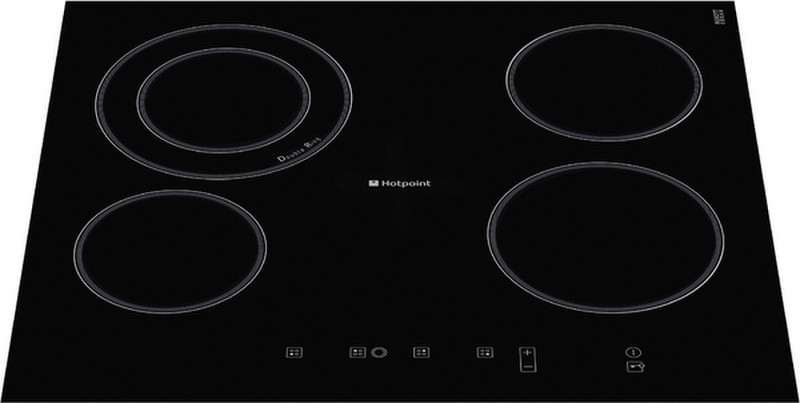 Hotpoint CRA 641 D C Встроенный Induction hob Черный