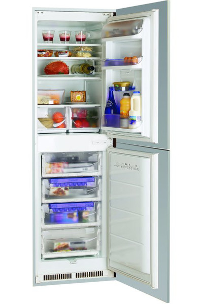 Hotpoint HM315FF Отдельностоящий Белый холодильник с морозильной камерой