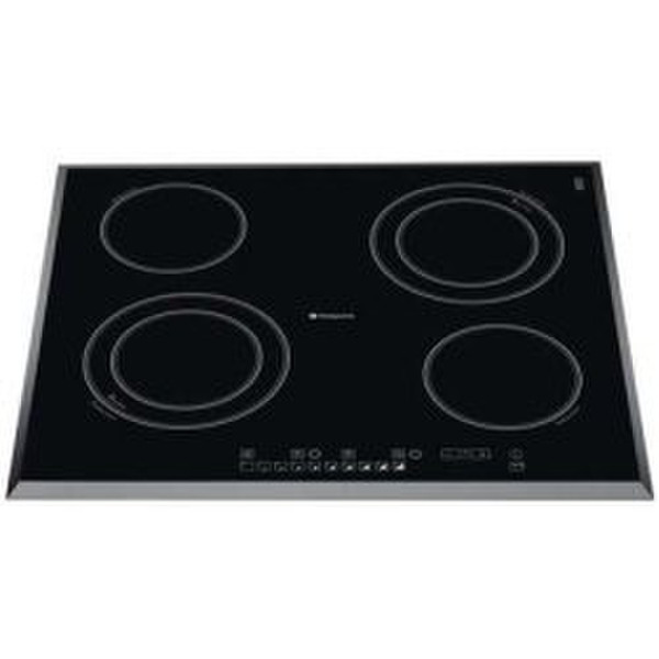 Hotpoint CRO 642 D B Eingebaut Ceramic hob Schwarz