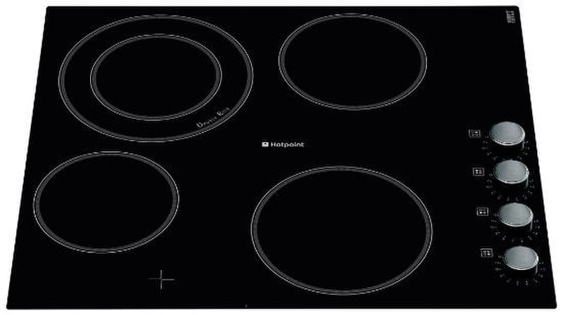 Hotpoint CRM 641 D C Встроенный Induction hob Черный