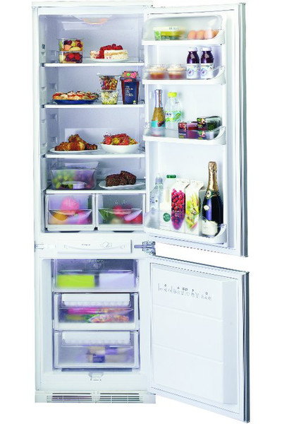Hotpoint HM312AIFF Отдельностоящий Белый холодильник с морозильной камерой