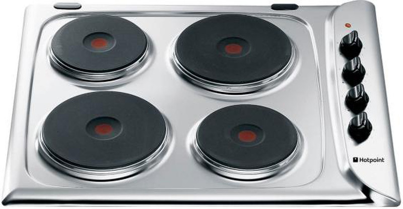 Hotpoint E604X built-in Sealed plate hob