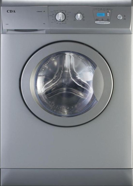 CDA CI830SI freestanding Front-load Silver washer dryer