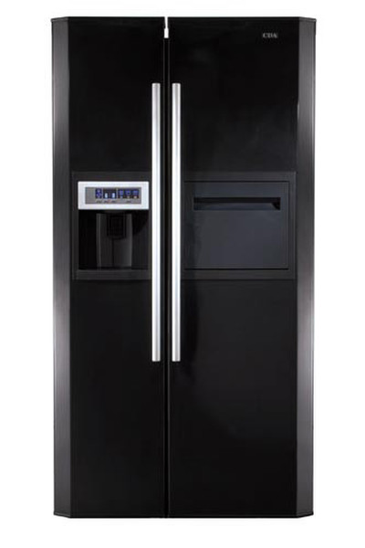 CDA PC65BL Отдельностоящий 521л Черный side-by-side холодильник