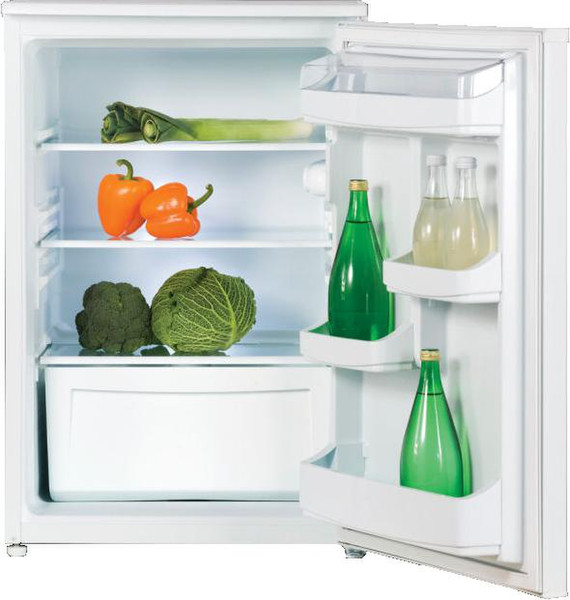CDA FF120WH freestanding White fridge