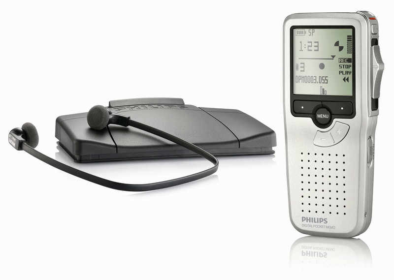 Philips Pocket Memo LFH9398/00 Flash card Black,Silver dictaphone