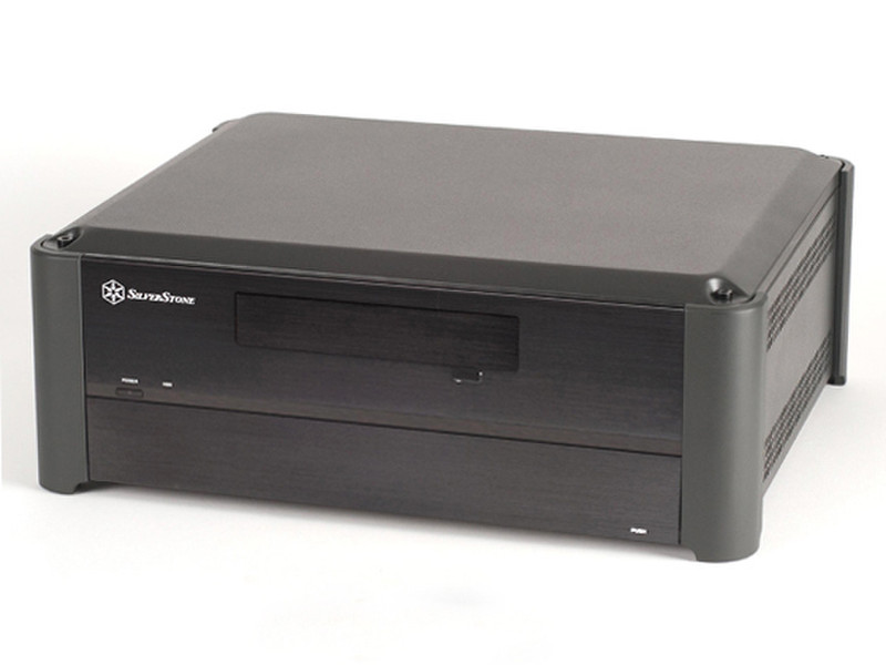 Silverstone GD02 HTPC Schwarz Computer-Gehäuse