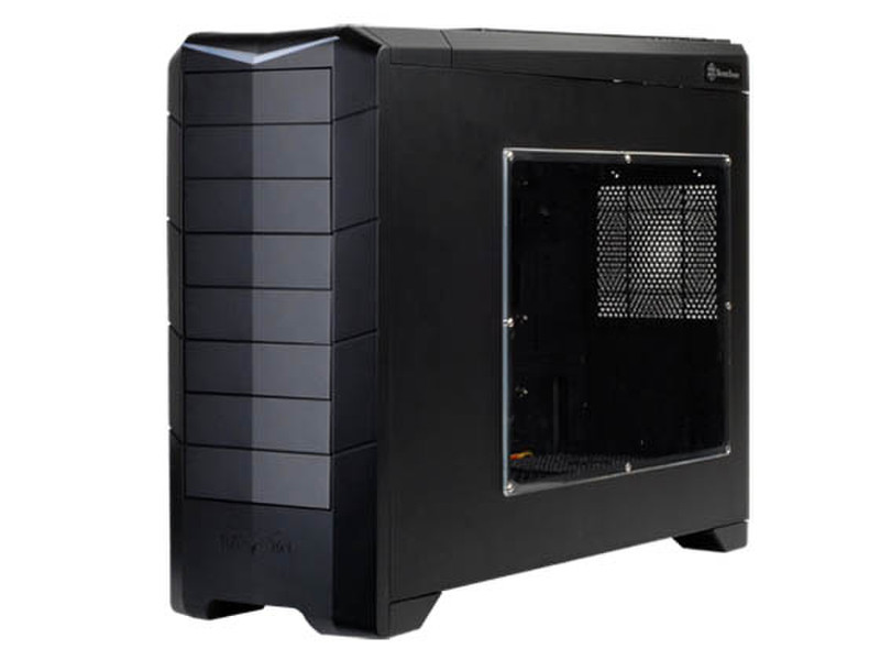 Silverstone RV02B-W Full-Tower 320W Schwarz Computer-Gehäuse