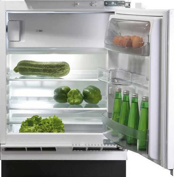 CDA FW350 Built-in 129L White combi-fridge