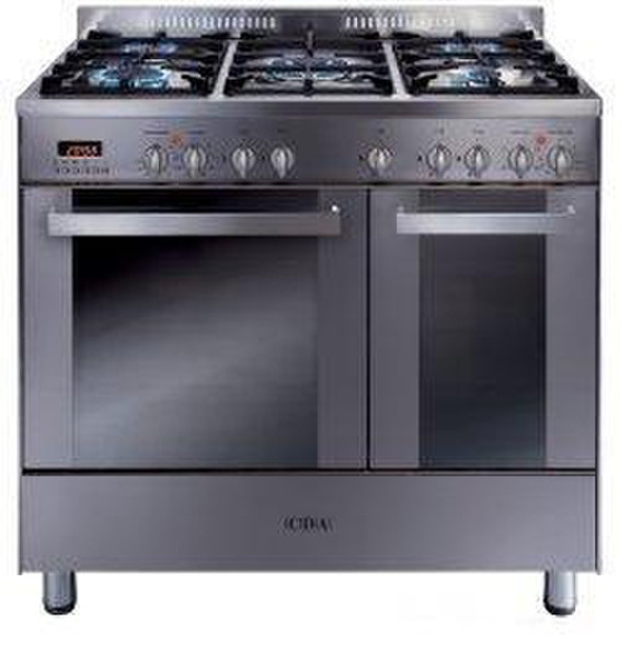 CDA RC9021SS Freistehend Combi hob Edelstahl Küchenherd