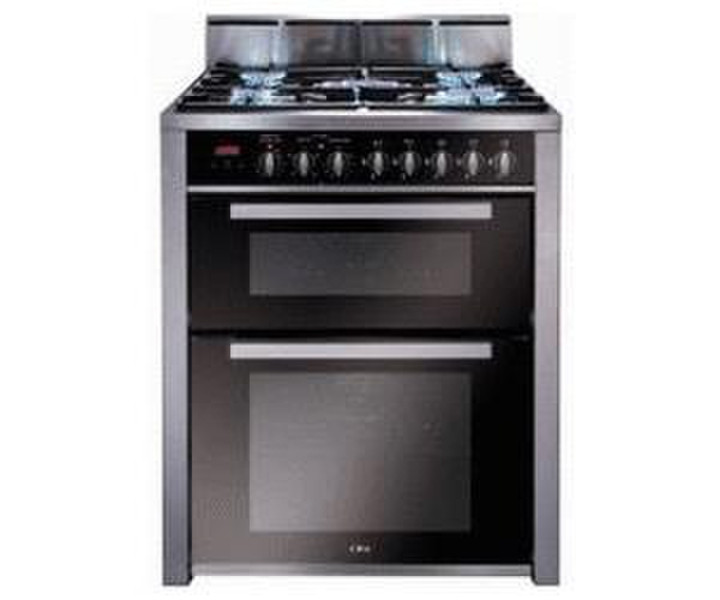 CDA RV701 Freistehend Combi hob Edelstahl Küchenherd