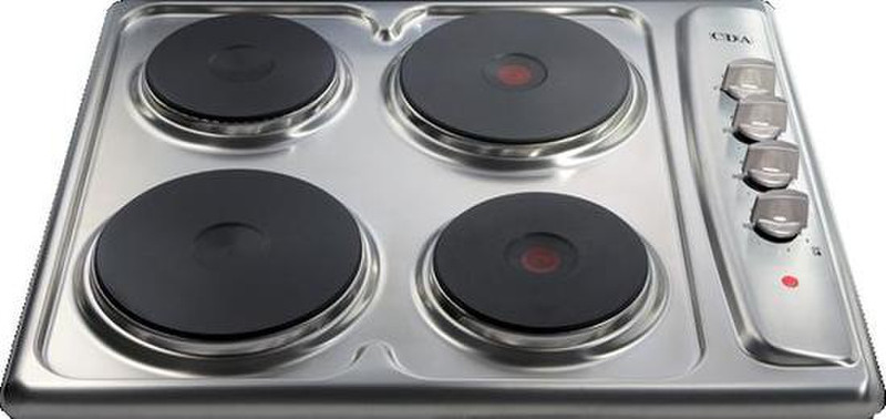 CDA HCE550SS built-in Sealed plate Stainless steel hob
