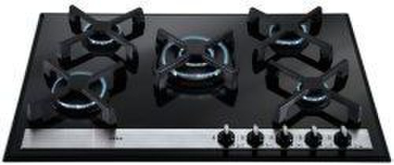 CDA HVG75BL built-in Gas hob Black hob