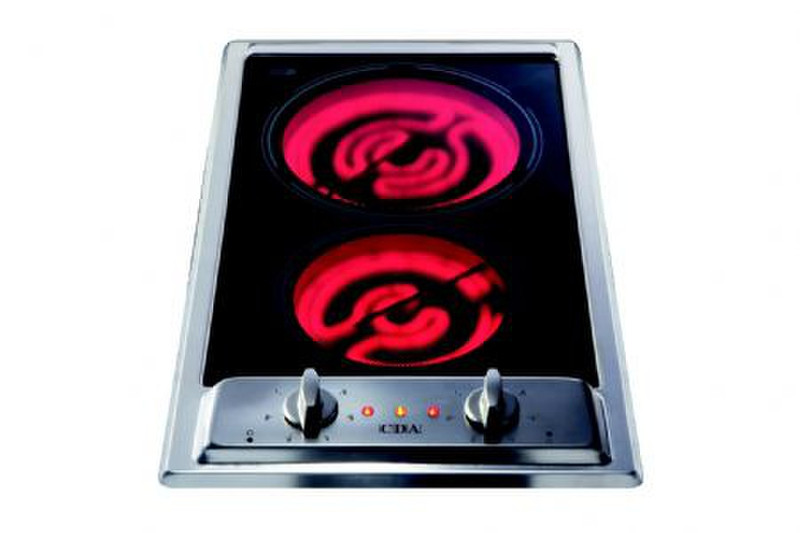 CDA HCC360SS Eingebaut Ceramic hob Edelstahl Kochfeld