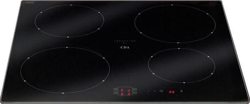 CDA HCN610F Встроенный Induction hob Черный плита