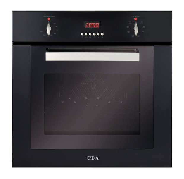 CDA SC610BL Elektro 53l Schwarz Backofen