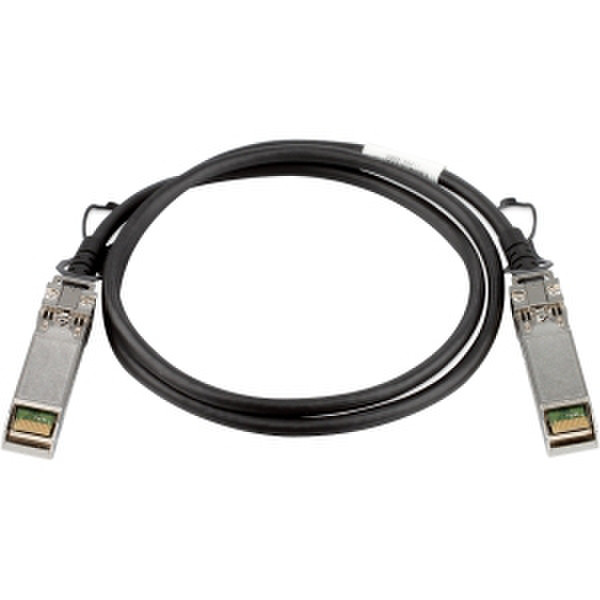 Brocade 10Gbps direct-attached SFP+ 1m 1м SFP+ SFP+ Черный коаксиальный кабель