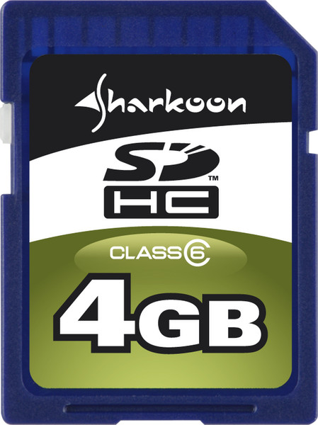 Sharkoon SDHC 4GB 4GB SDHC Speicherkarte