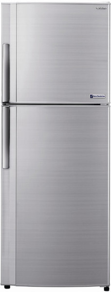 Sharp SJ-380SSL freestanding Silver fridge-freezer