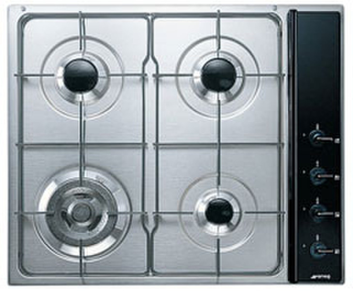 Smeg SR341AS3 Встроенный Gas hob плита