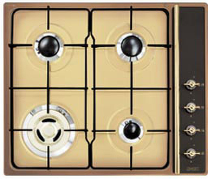 Smeg SR804TFS3 built-in Gas hob Brown hob