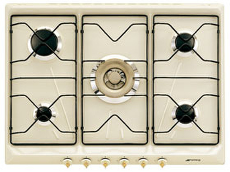 Smeg SRV876P6 Встроенный Gas hob плита