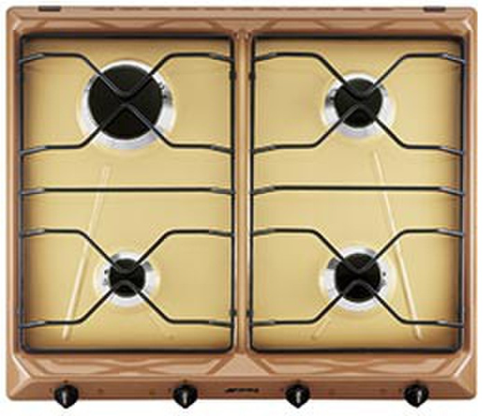 Smeg SV564TF-3 built-in Gas hob Brown hob